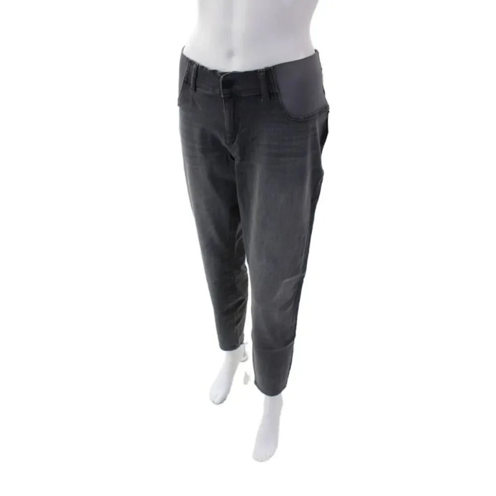 DL1961 Womens Emma Skinny Maternity Instasculpt Jeans - Overcast Size 32
